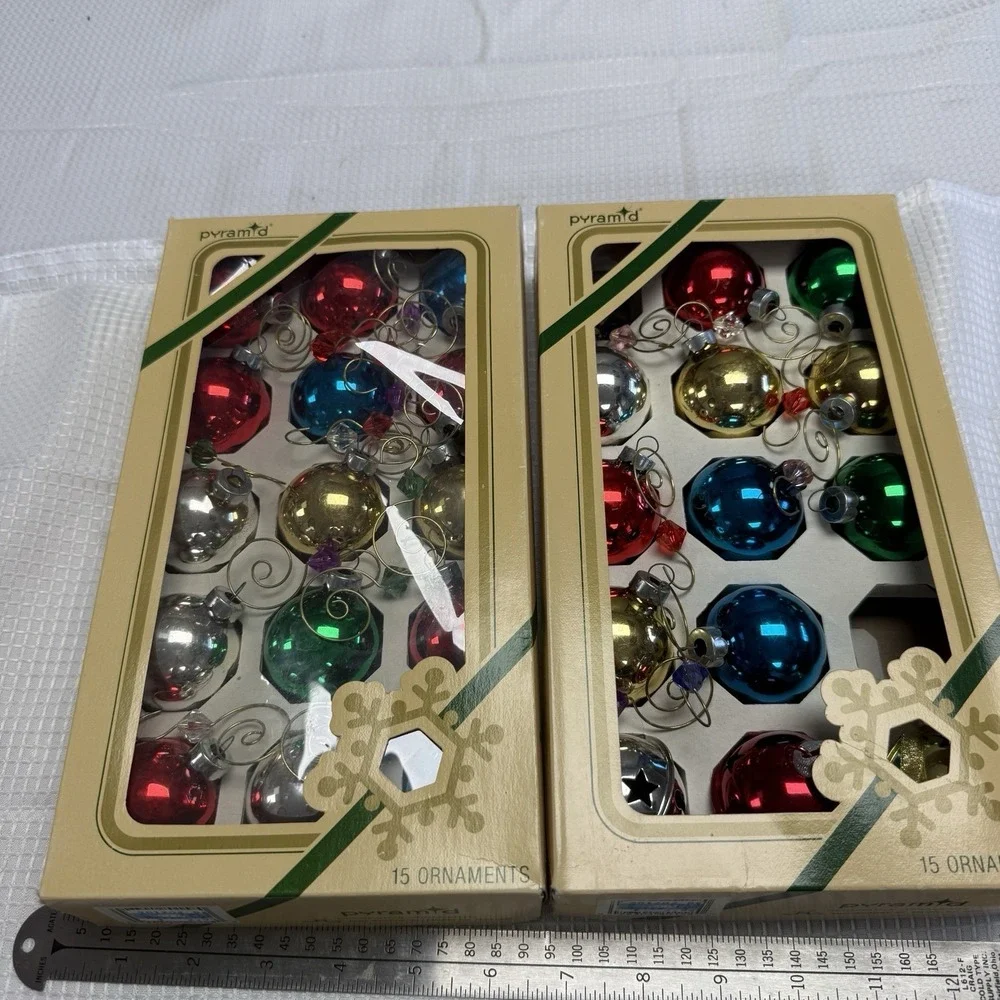 Vintage Pyramid Glass 29‎ Multi Color 1.5